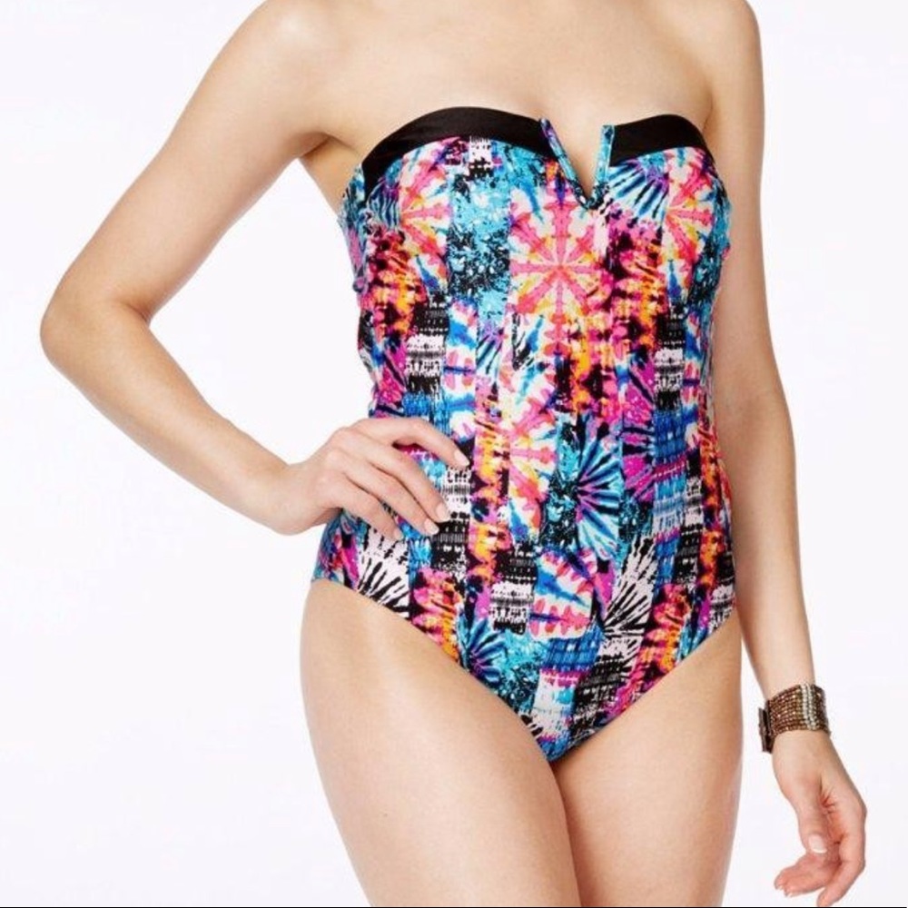 Jessica Simpson Firework Tribal Print Swim